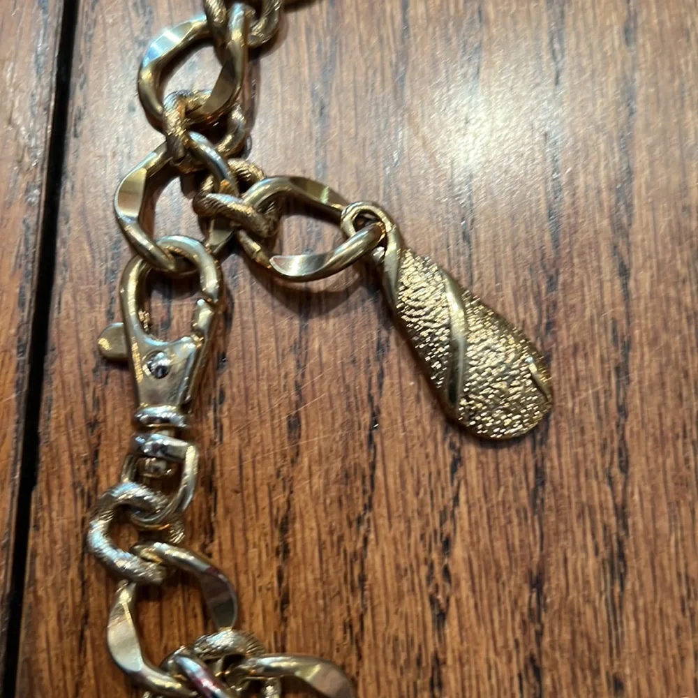 Vintage Retro Heavy Gold Multi Chain Belt